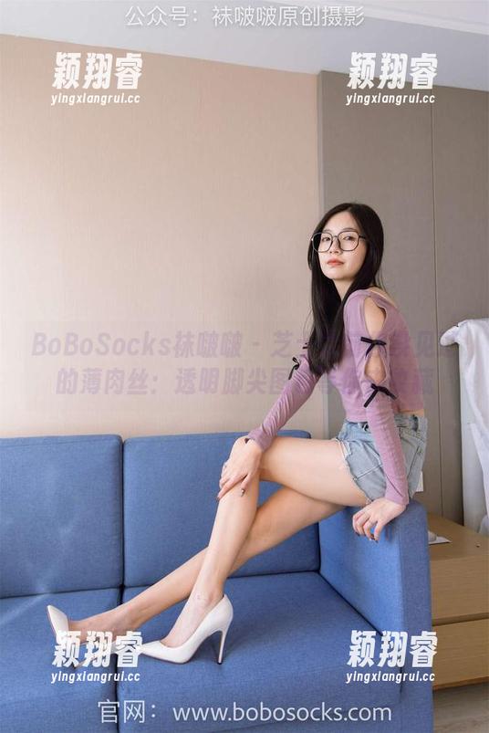 BoBoSocks袜啵啵-芝士 BoBoSocks袜啵啵 - 芝士之前你没见过的薄肉丝:透明脚尖图包等你来收藏