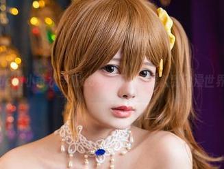 Hachi小芭水手服cos,不小心穿越到动漫世界?