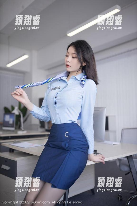 Xiuren秀人网 - 原图在此！Jennifer小若穿白衬衫，福利满满的好心情！