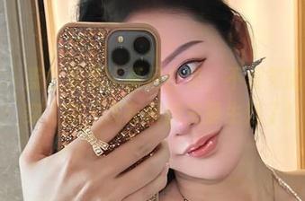 微密圈 – 蓝色连体比基尼合集，不爱笑的赛琳说：穿了它，洗衣机都夫妻生活了！