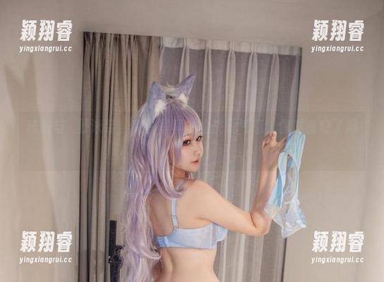 咔喵 咔喵与㭴野泳装,高清写真中的挑逗气息,你准备好了吗?