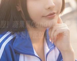 疯狂美图!糖果果Candy最新校服写真,这才是真正的甜蜜陷阱